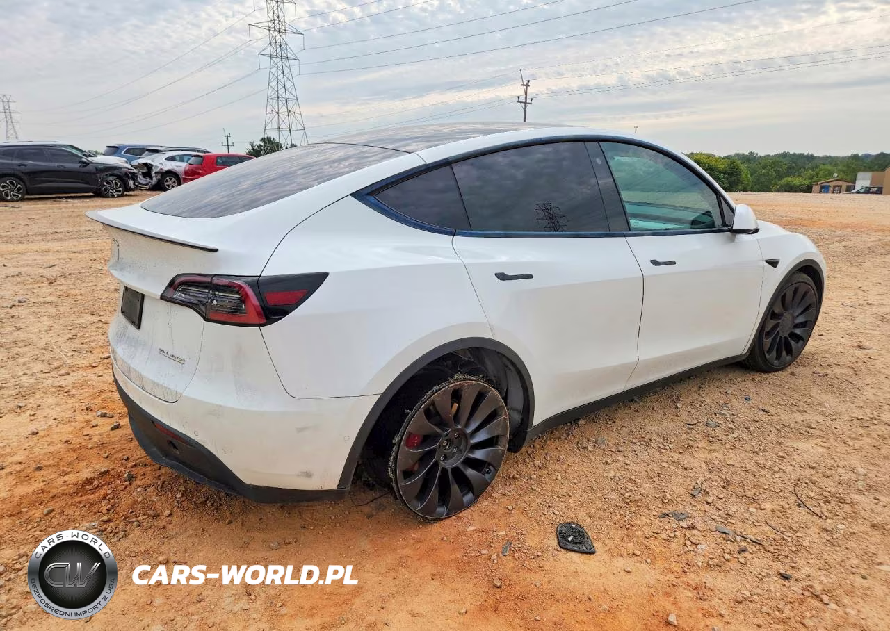 2020 Tesla Model Y VIN:5YJYGDEF0LF025635 - 3