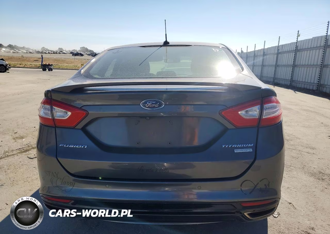 2016 Ford Fusion Titanium VIN:3FA6P0K98GR125409 - 6