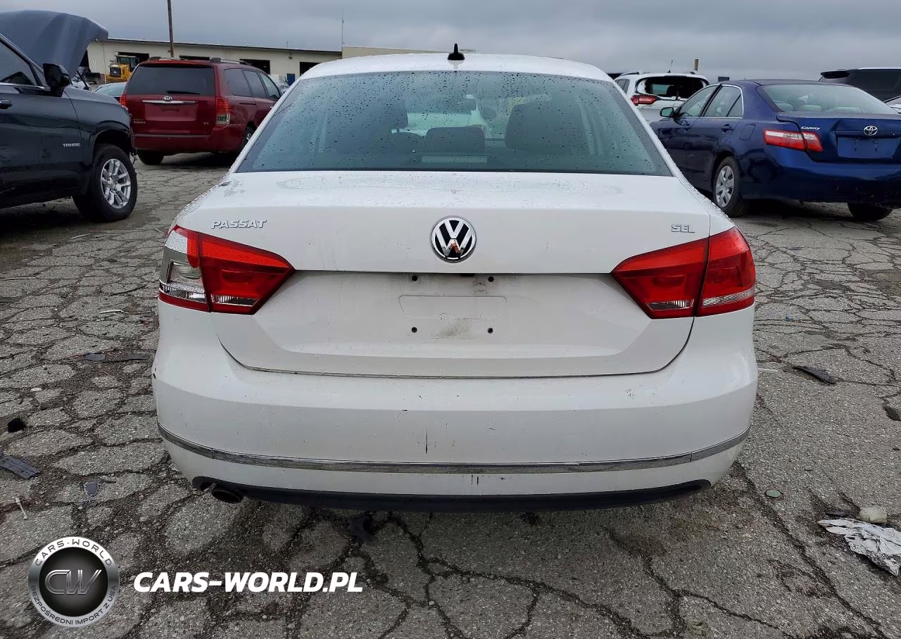 2013 Volkswagen Passat Sel VIN:1VWCH7A34DC076345 - 6