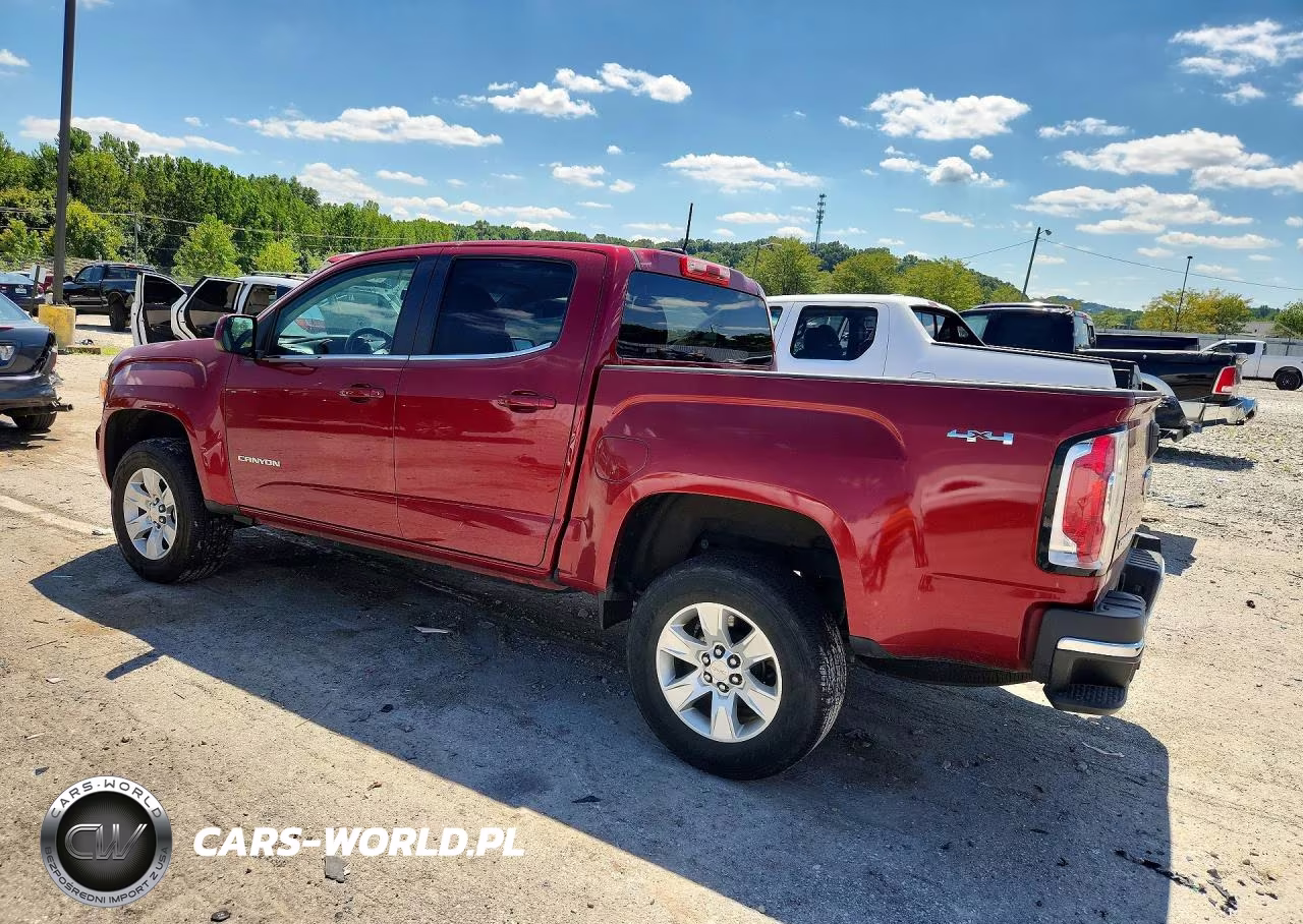 2017 GMC Canyon Sle VIN:1GTG6CENXH1294872 - 2