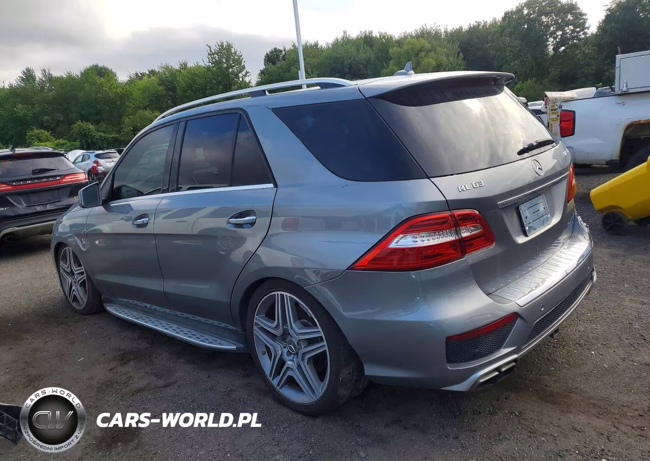 2014 Mercedes-Benz Ml 63 Amg VIN:4JGDA7EB0EA283479 - 2