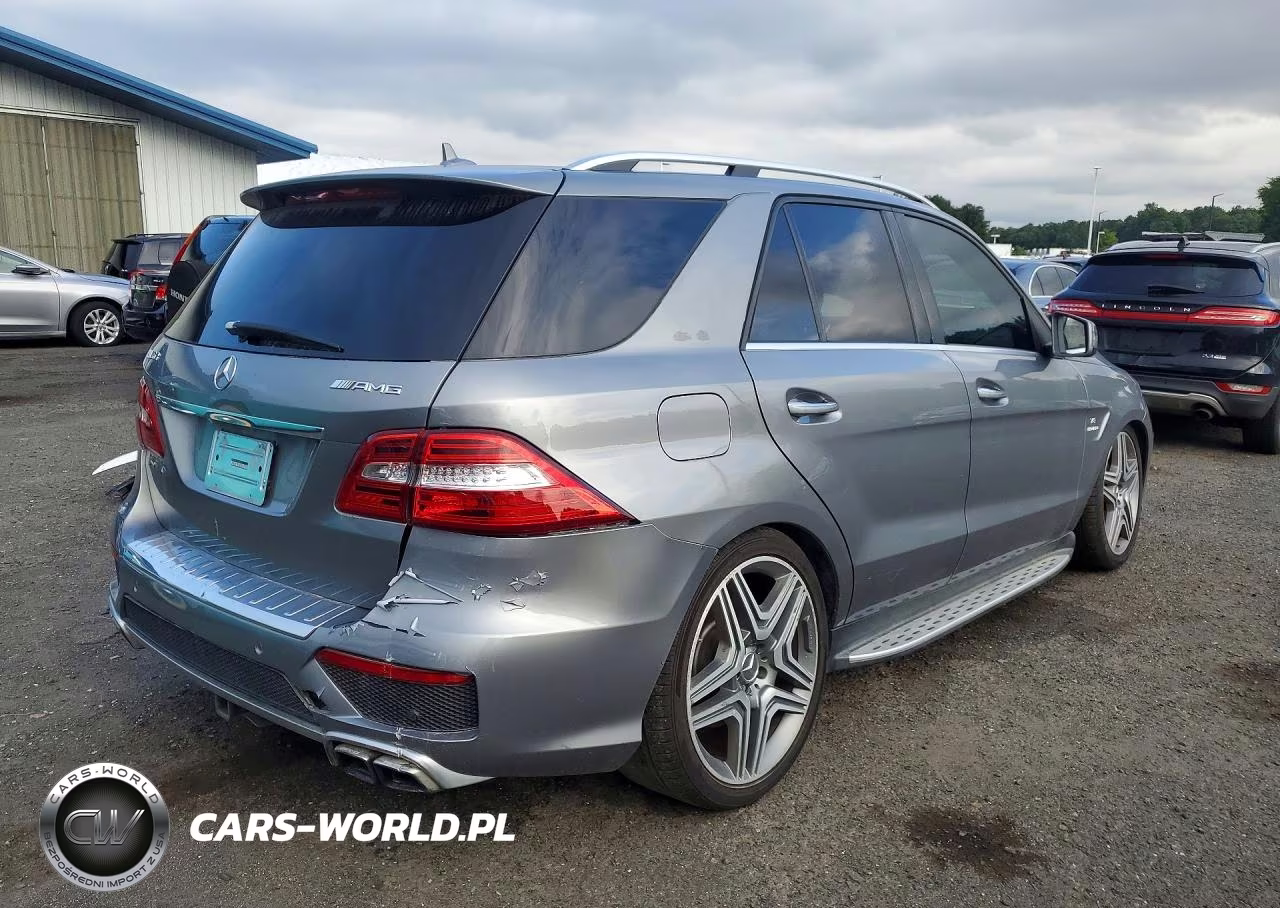2014 Mercedes-Benz Ml 63 Amg VIN:4JGDA7EB0EA283479 - 3