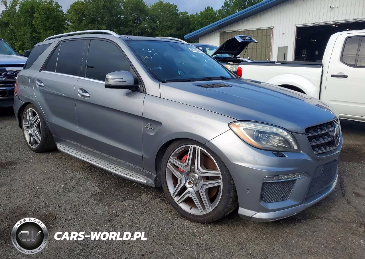 2014 Mercedes-Benz Ml 63 Amg VIN:4JGDA7EB0EA283479 - 4