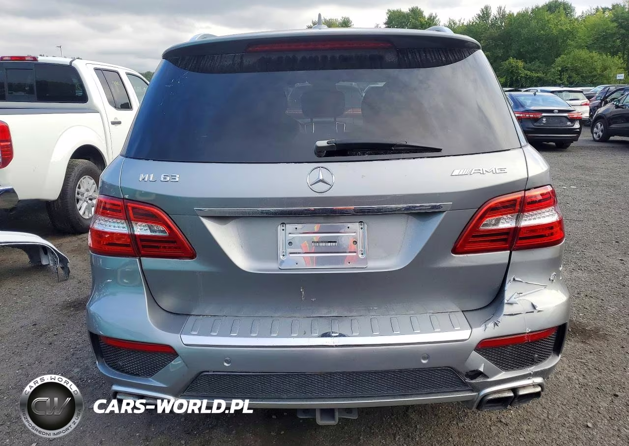 2014 Mercedes-Benz Ml 63 Amg VIN:4JGDA7EB0EA283479 - 6