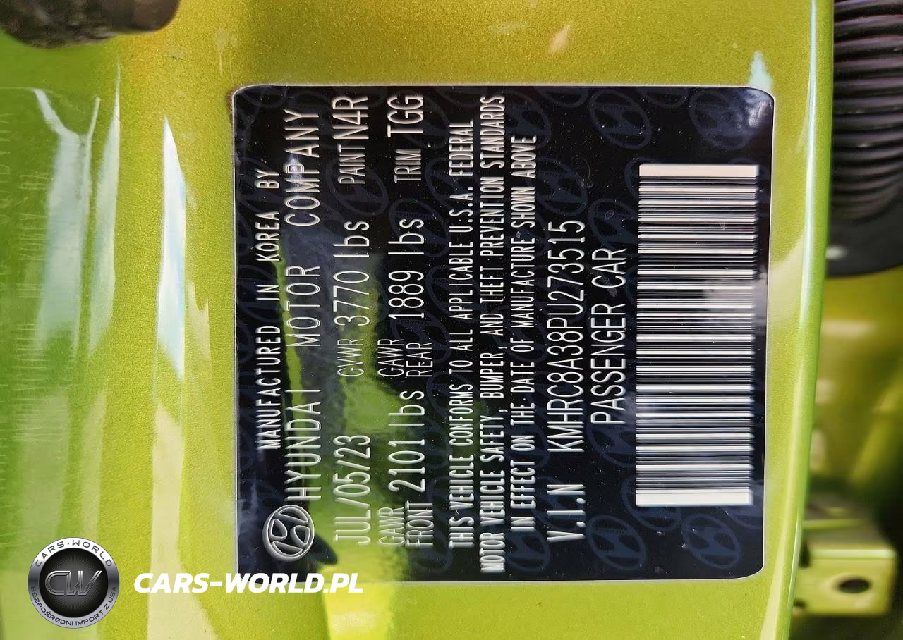 2023 Hyundai Venue Sel VIN:KMHRC8A38PU273515 - 12