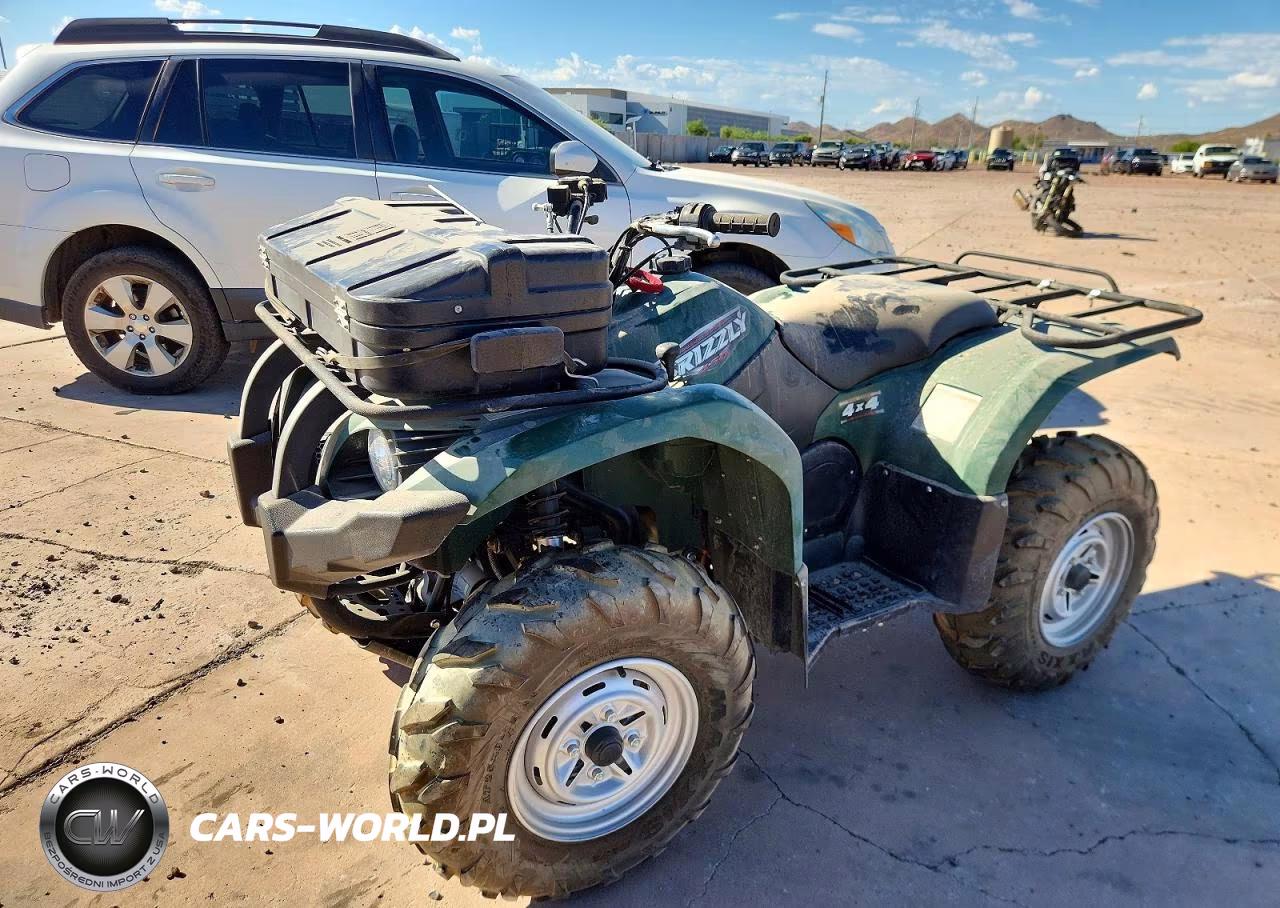2009 Yamaha Grizzly 450 Atv VIN:5Y4AJ26Y79A009867 - 2