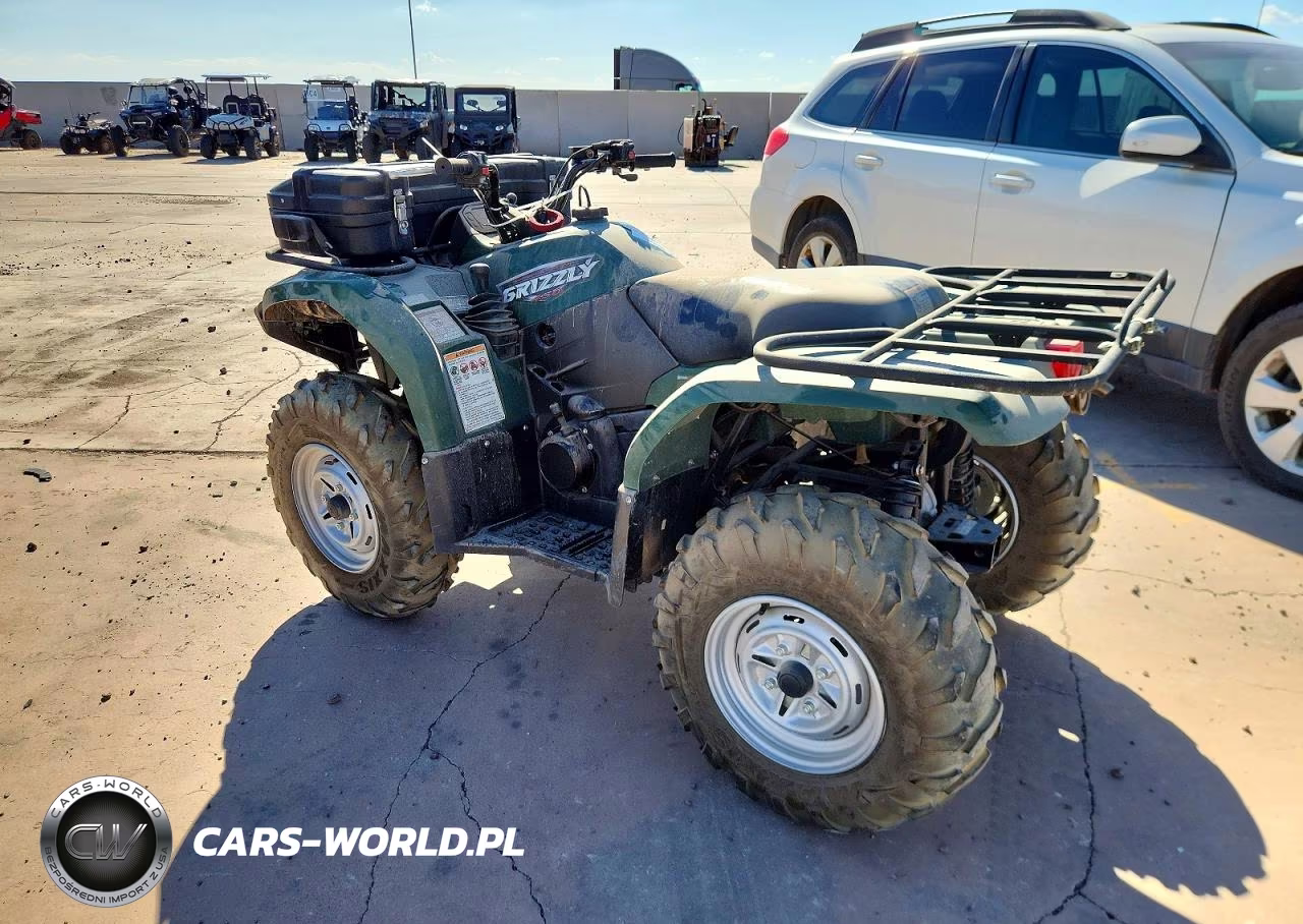 2009 Yamaha Grizzly 450 Atv VIN:5Y4AJ26Y79A009867 - 3