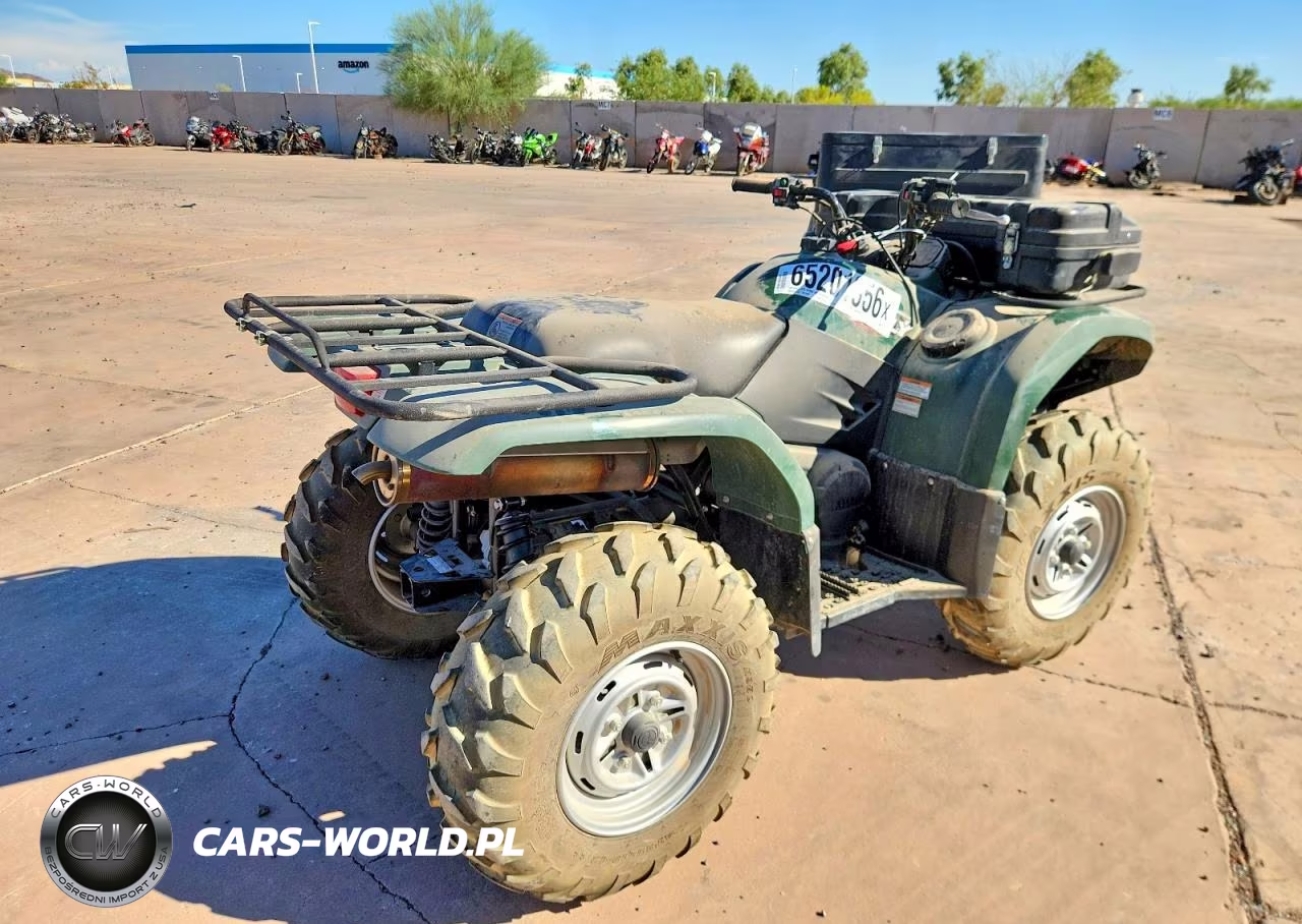 2009 Yamaha Grizzly 450 Atv VIN:5Y4AJ26Y79A009867 - 4