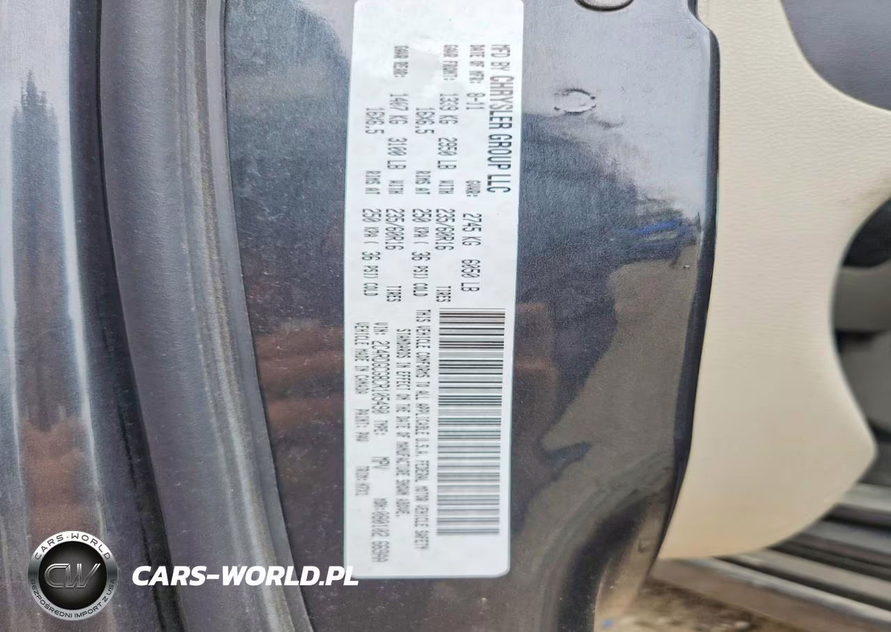 2012 Dodge Grand Caravan Sxt VIN:2C4RDGCG8CR105490 - 12