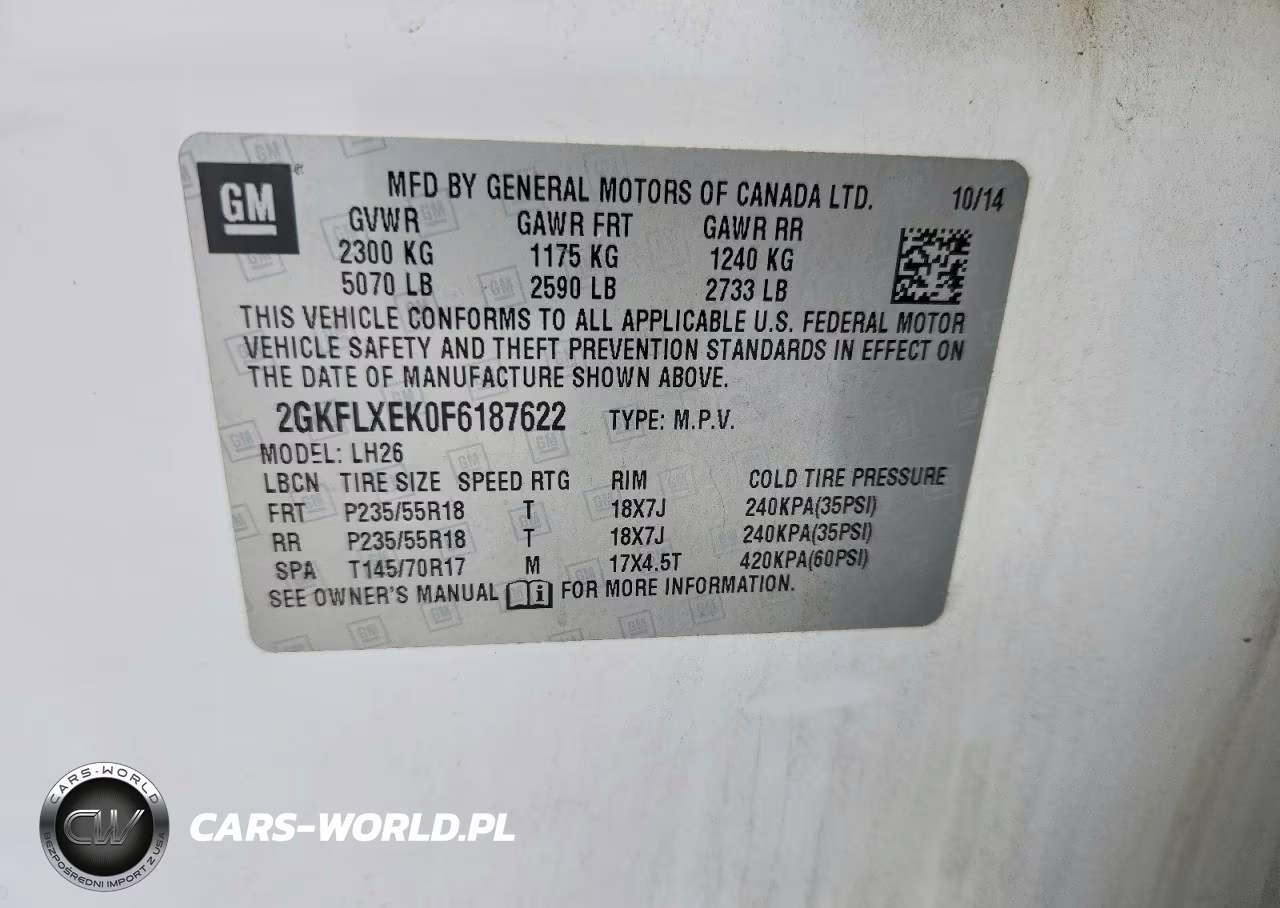 2015 GMC Terrain Slt VIN:2GKFLXEK0F6187622 - 13
