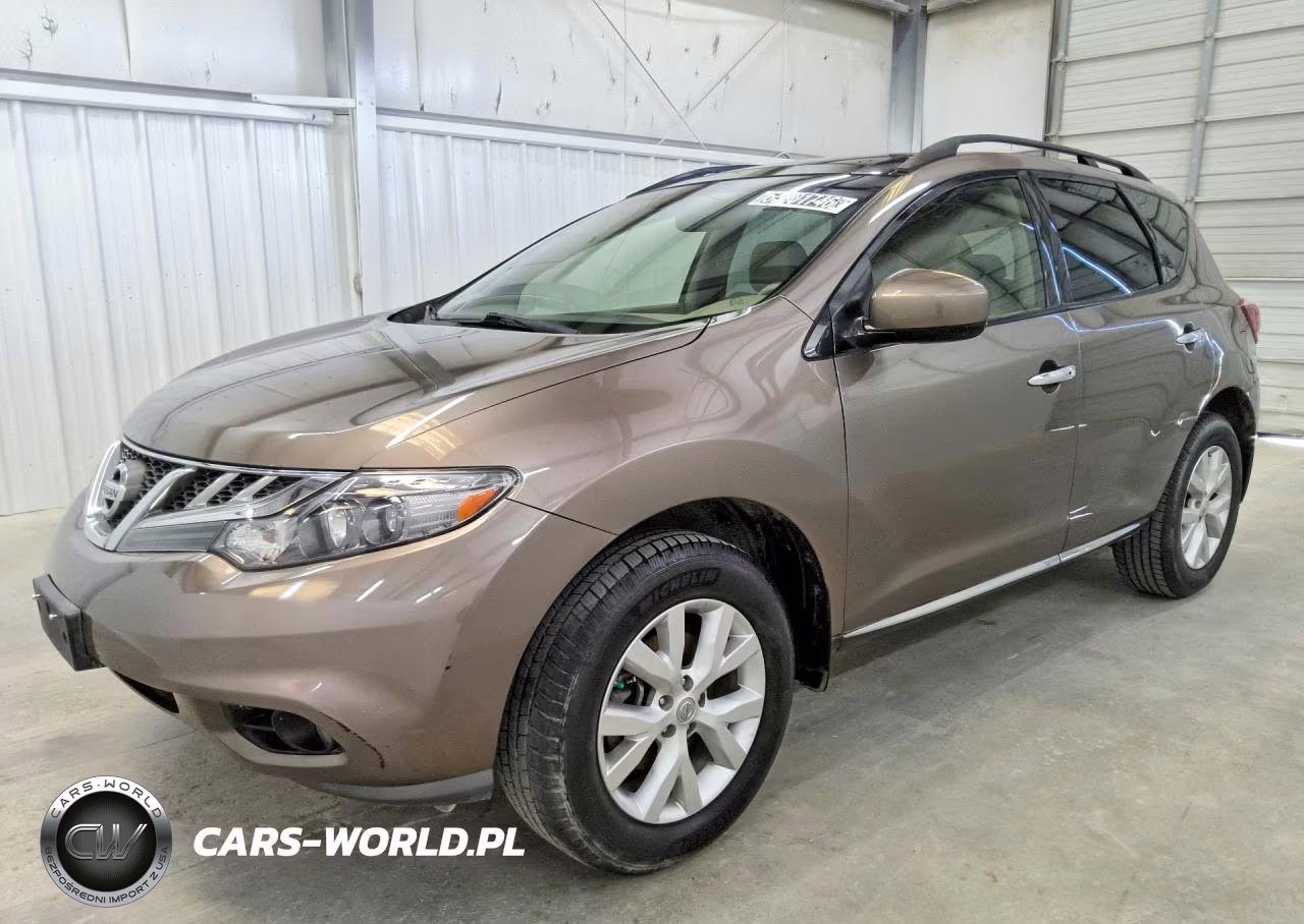 2014 Nissan Murano Sl VIN:JN8AZ1MU1EW400798 - 1