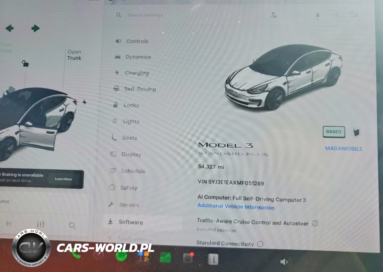 2021 Tesla Model 3 VIN:5YJ3E1EAXMF051289 - 9
