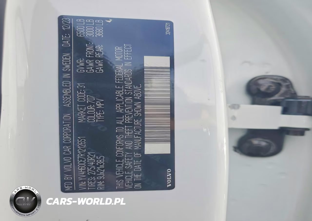 2024 Volvo Xc90 Plus VIN:YV4H60CE7R1212651 - 13