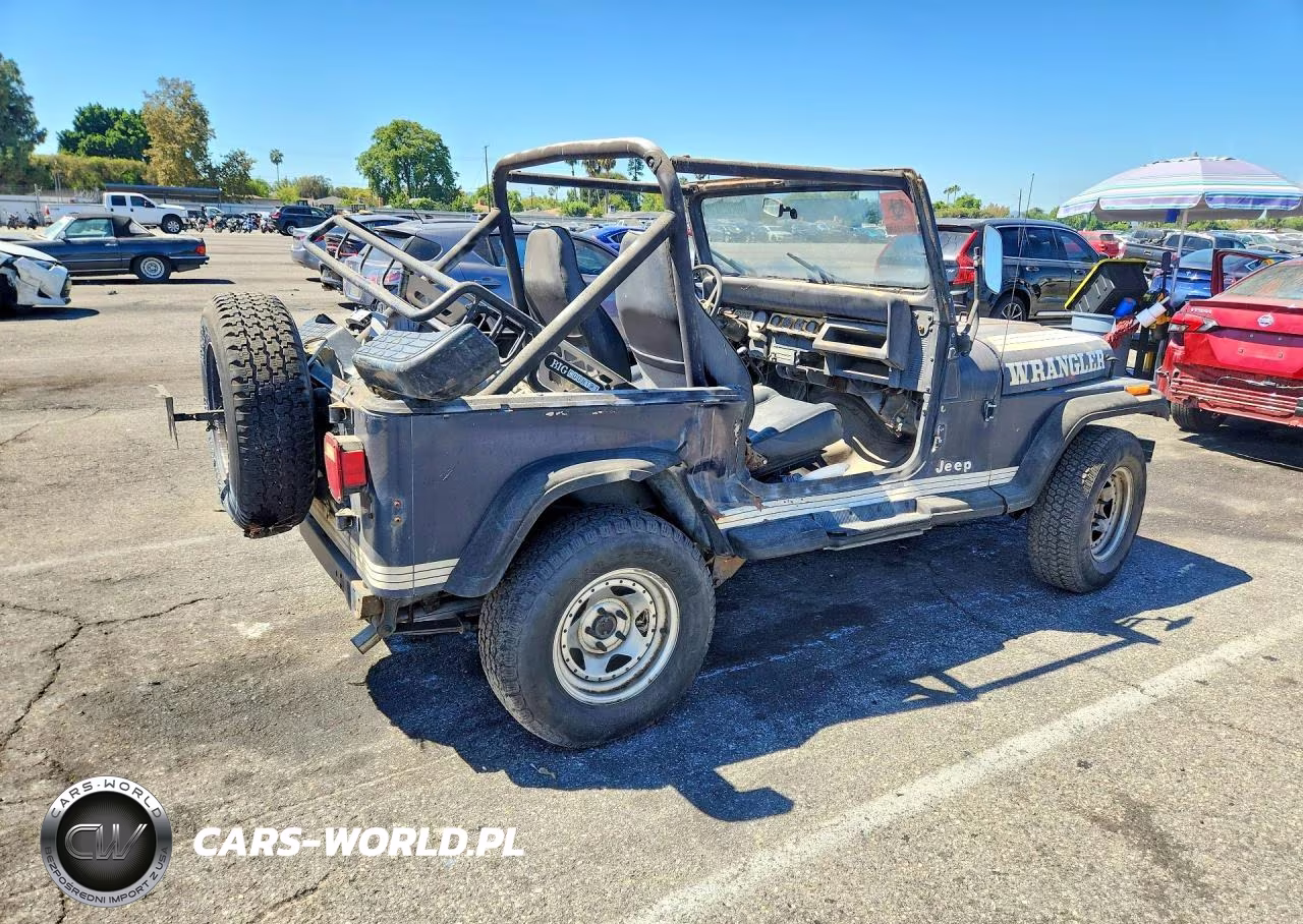1987 Jeep Wrangler Sport VIN:2BCCV81KXHB524829 - 3