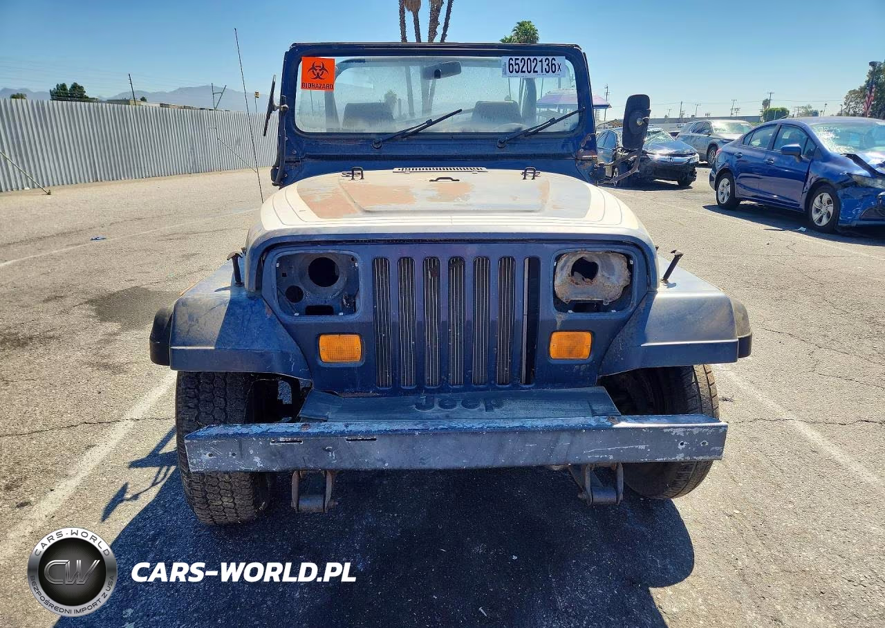 1987 Jeep Wrangler Sport VIN:2BCCV81KXHB524829 - 5