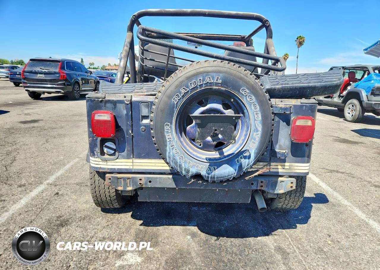 1987 Jeep Wrangler Sport VIN:2BCCV81KXHB524829 - 6