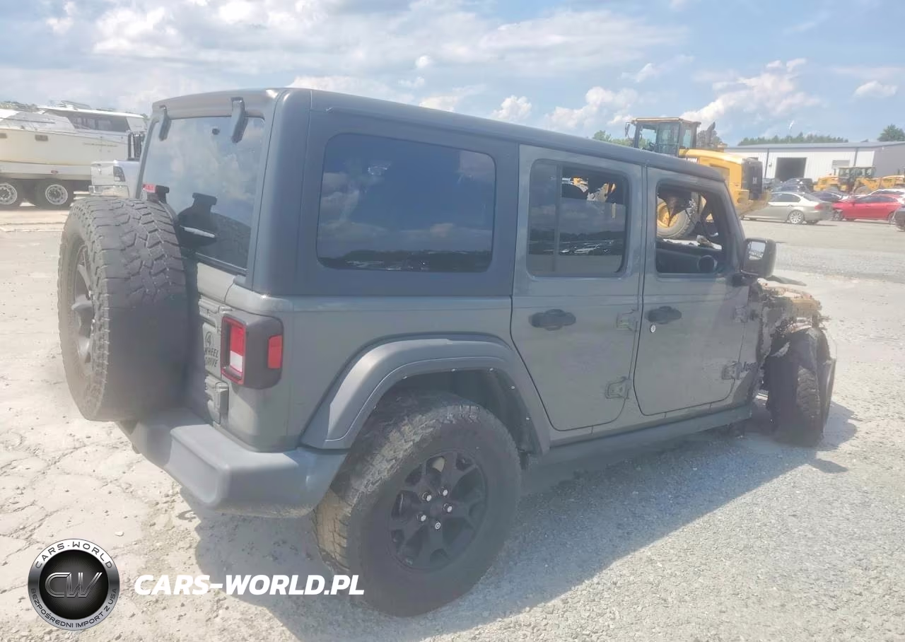 2021 Jeep Wrangler Unlimited Sport VIN:1C4HJXDN2MW733927 - 3