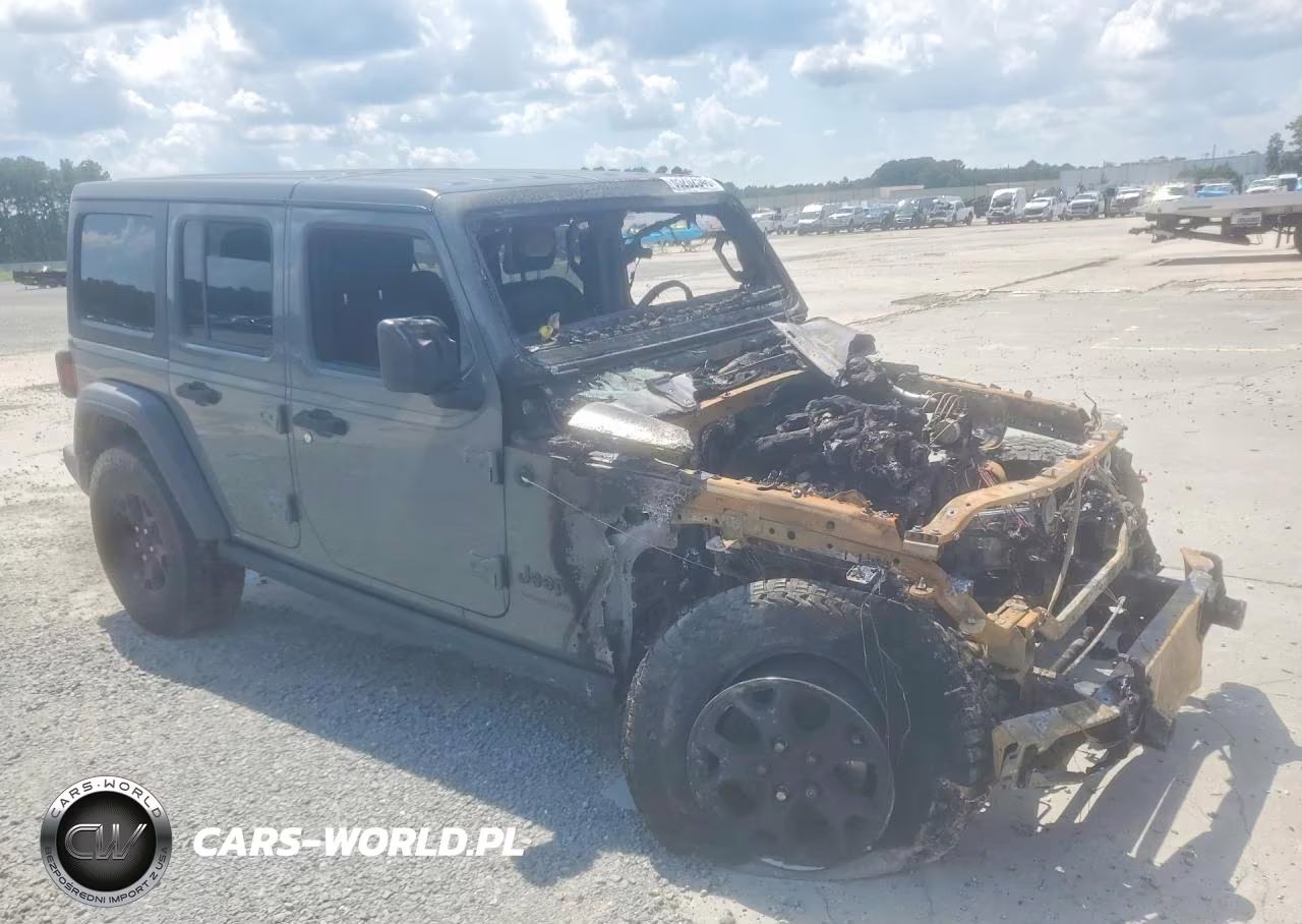 2021 Jeep Wrangler Unlimited Sport VIN:1C4HJXDN2MW733927 - 4