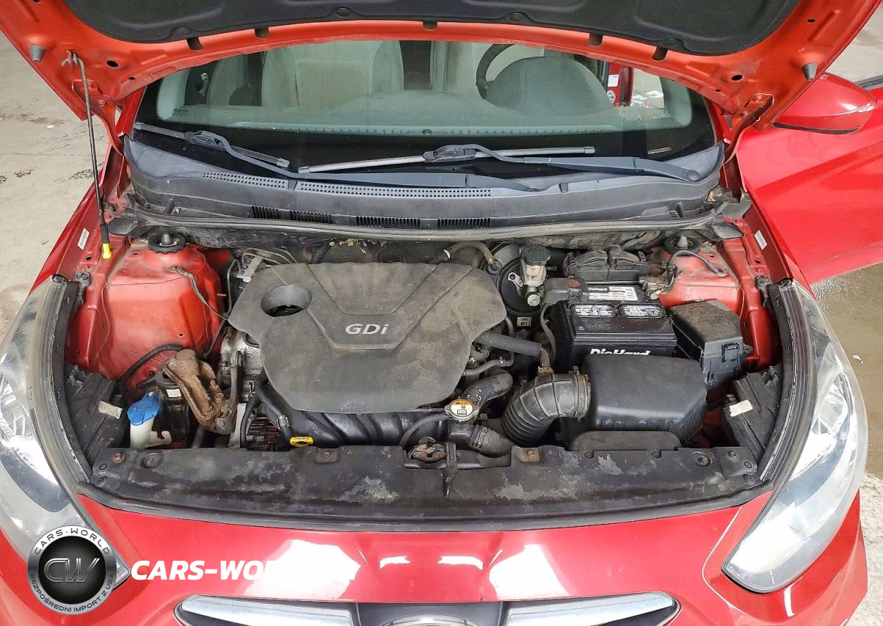 2013 Hyundai Accent Gs VIN:KMHCT5AEXDU071244 - 11
