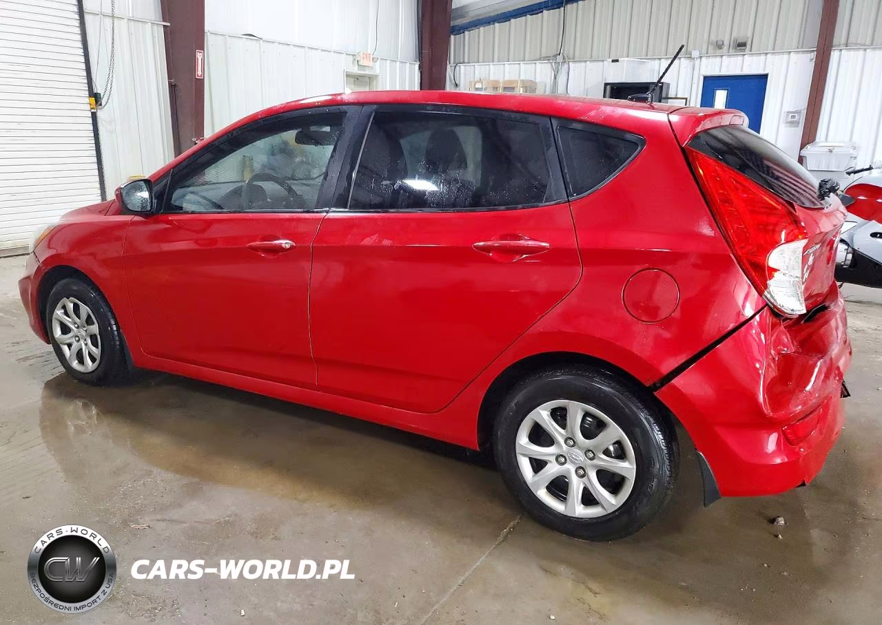 2013 Hyundai Accent Gs VIN:KMHCT5AEXDU071244 - 2