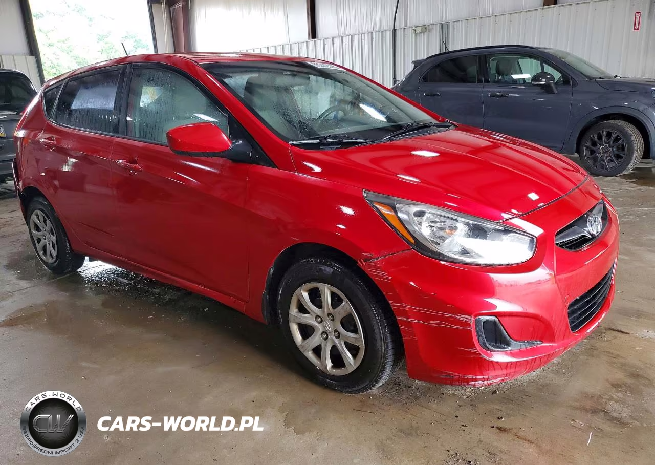 2013 Hyundai Accent Gs VIN:KMHCT5AEXDU071244 - 4