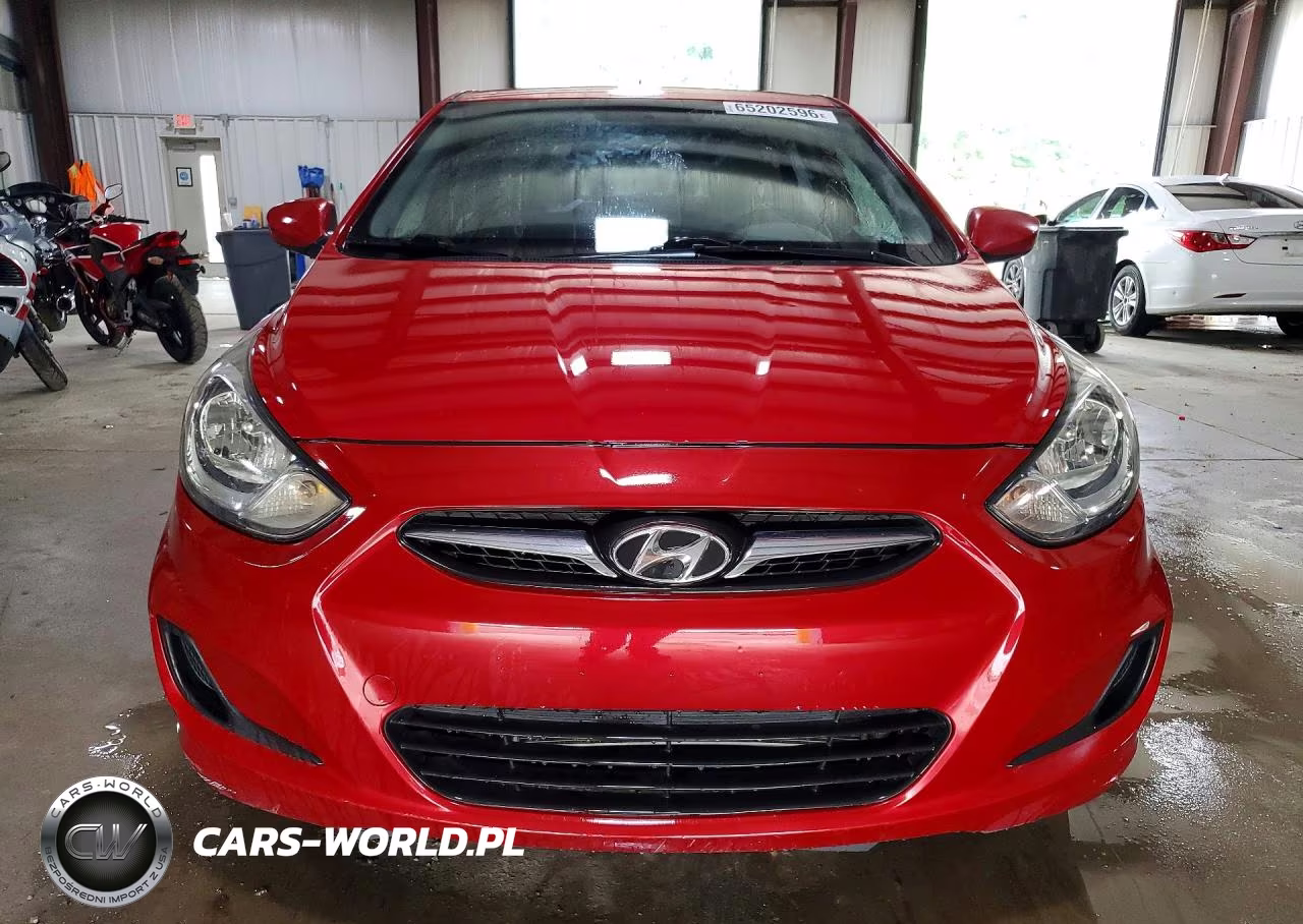 2013 Hyundai Accent Gs VIN:KMHCT5AEXDU071244 - 5