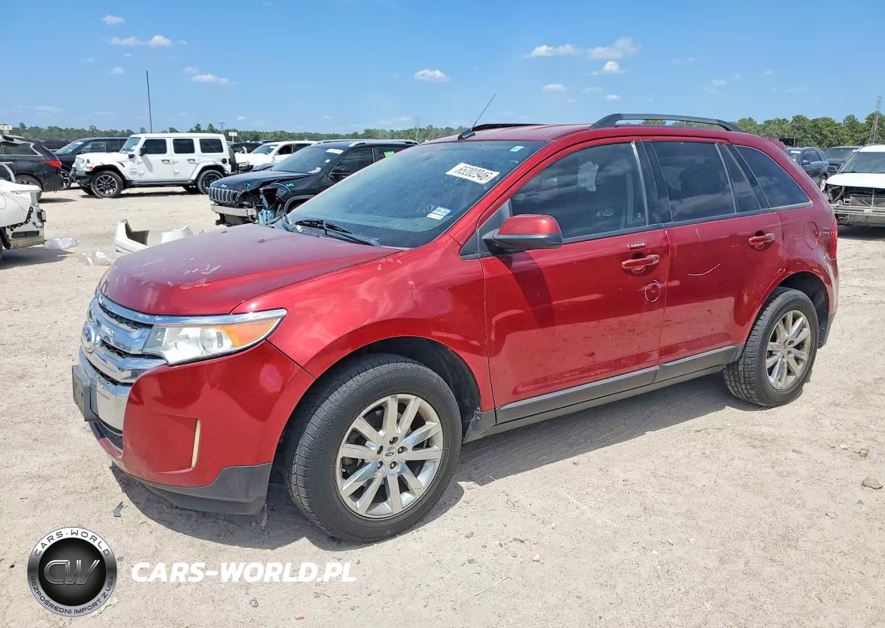 2014 Ford Edge Sel VIN:2FMDK3JC6EBA17229 - 1