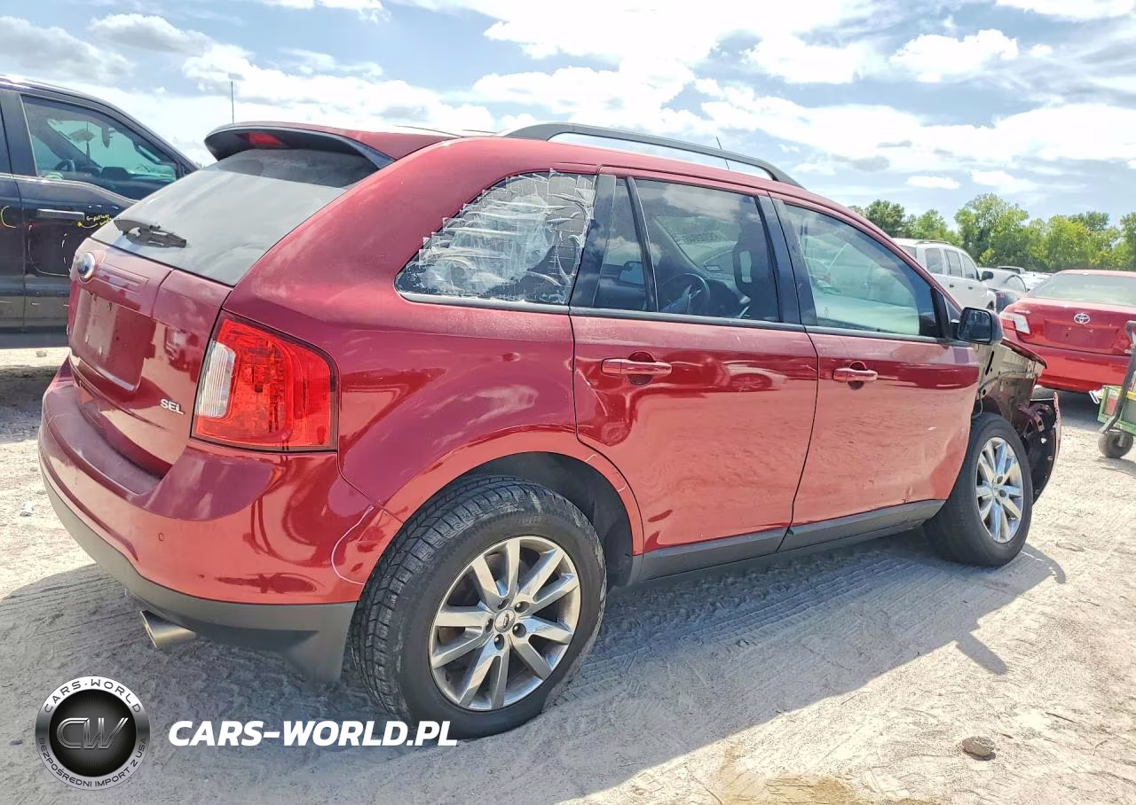 2014 Ford Edge Sel VIN:2FMDK3JC6EBA17229 - 3