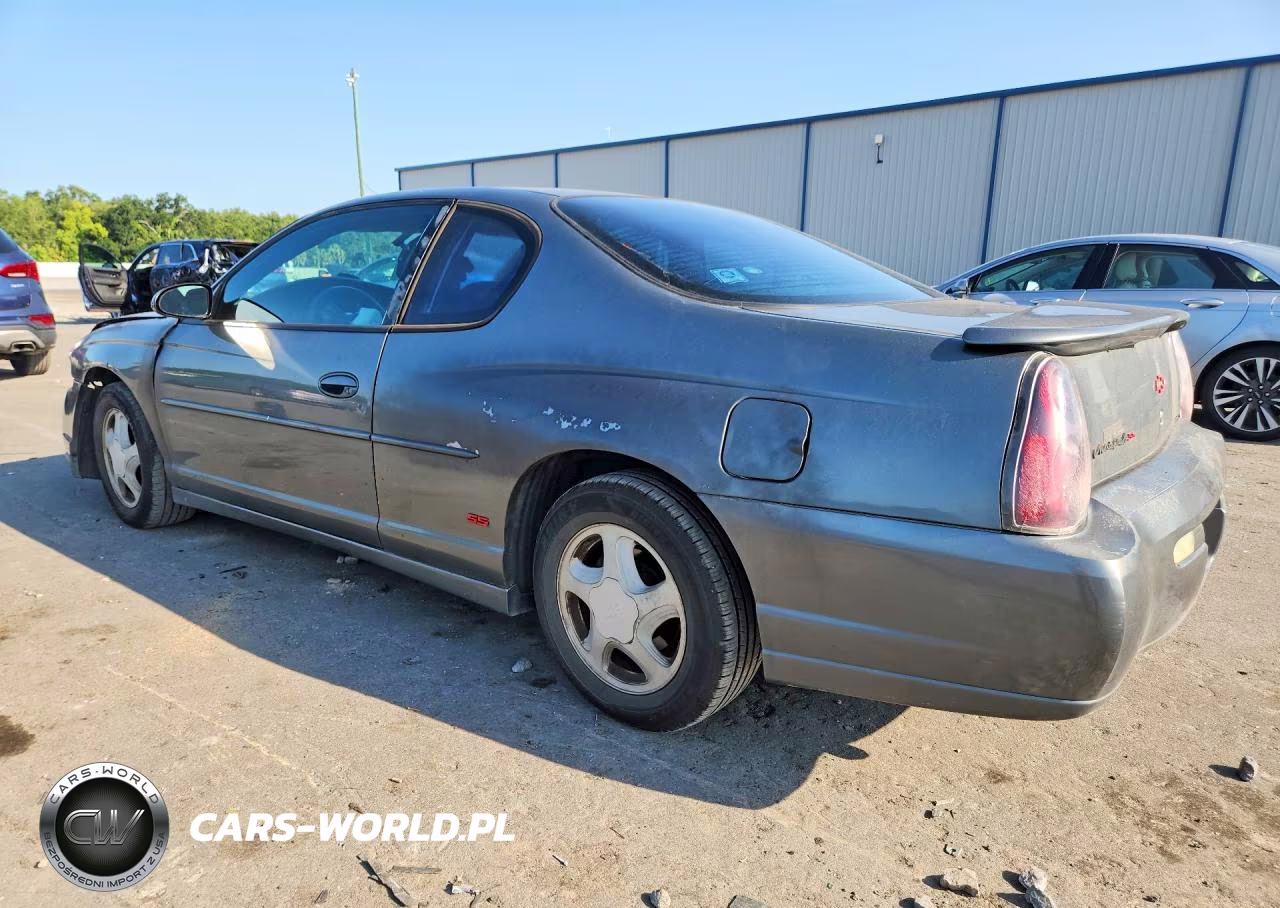 2004 Chevrolet Monte Carlo Ss VIN:2G1WX15K749318742 - 2
