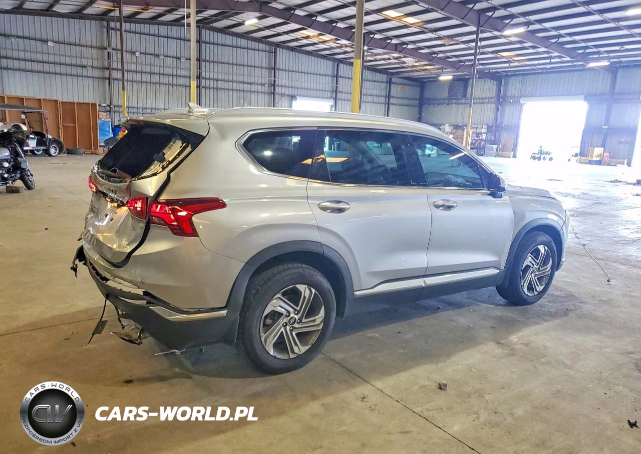 2021 Hyundai Santa Fe Sel VIN:5NMS24AJ9MH350458 - 3