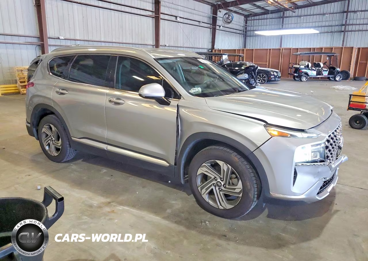 2021 Hyundai Santa Fe Sel VIN:5NMS24AJ9MH350458 - 4