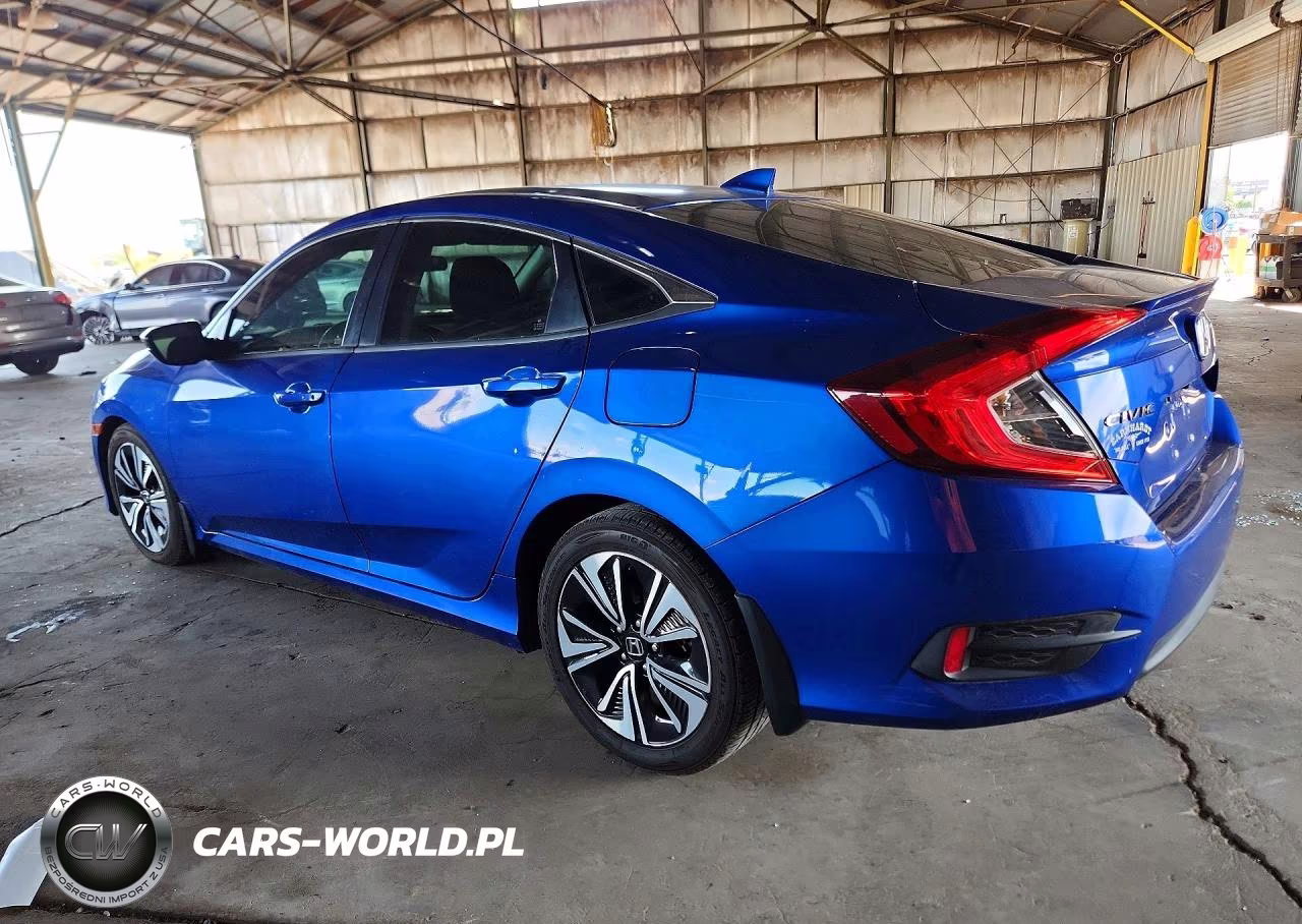 2018 Honda Civic Ex VIN:JHMFC1F38JX035353 - 2