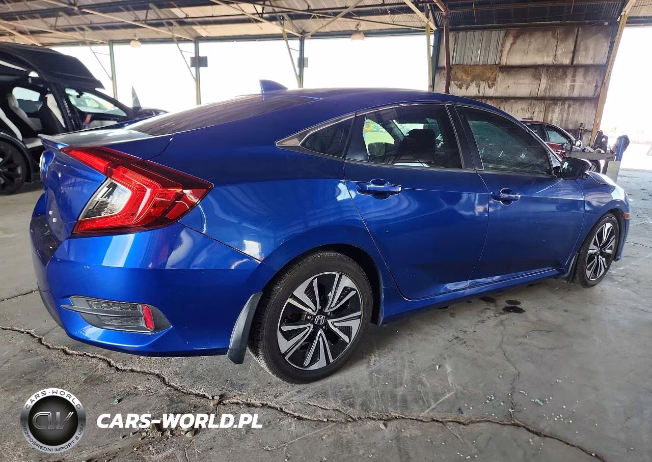 2018 Honda Civic Ex VIN:JHMFC1F38JX035353 - 3