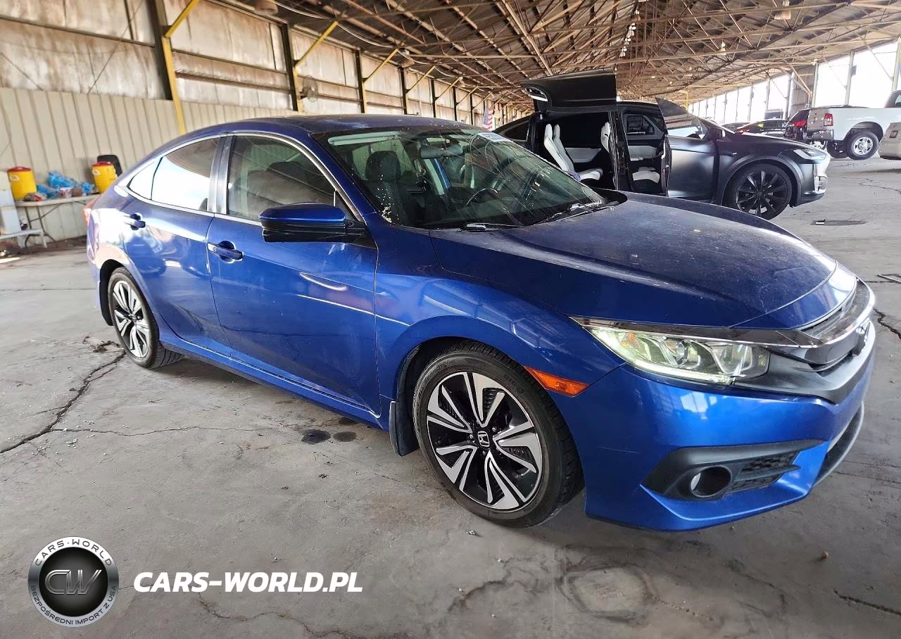 2018 Honda Civic Ex VIN:JHMFC1F38JX035353 - 4