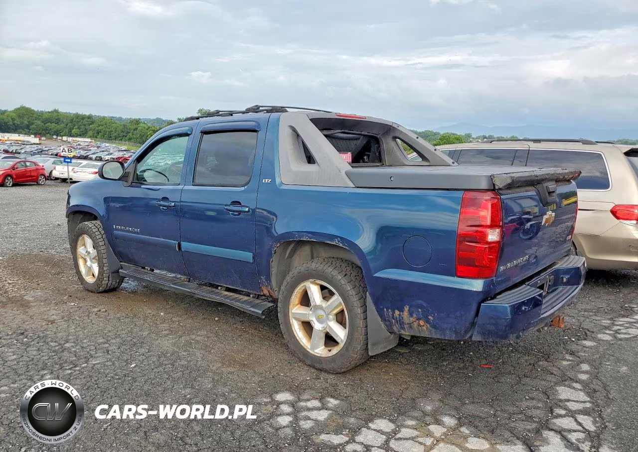 2007 Chevrolet Avalanche K1500 VIN:3GNFK12397G162093 - 2