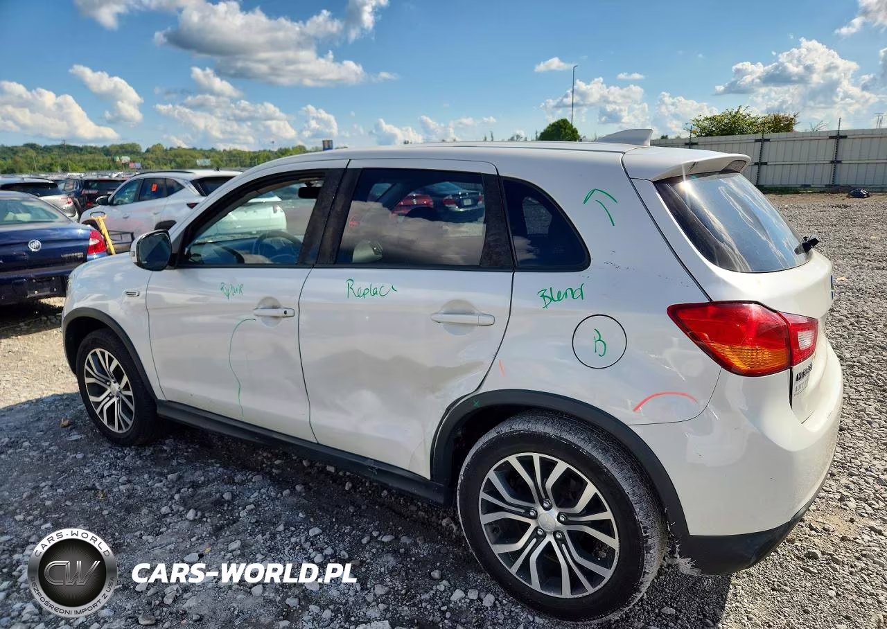 2017 Mitsubishi Outlander Sport Es VIN:JA4AP3AU4HZ063252 - 2