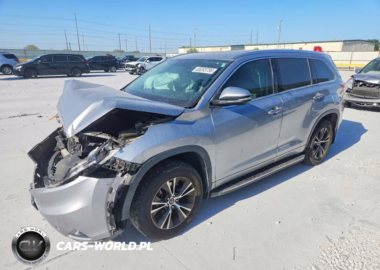 2016 Toyota Highlander Xle – zdjęcie 1 z 13