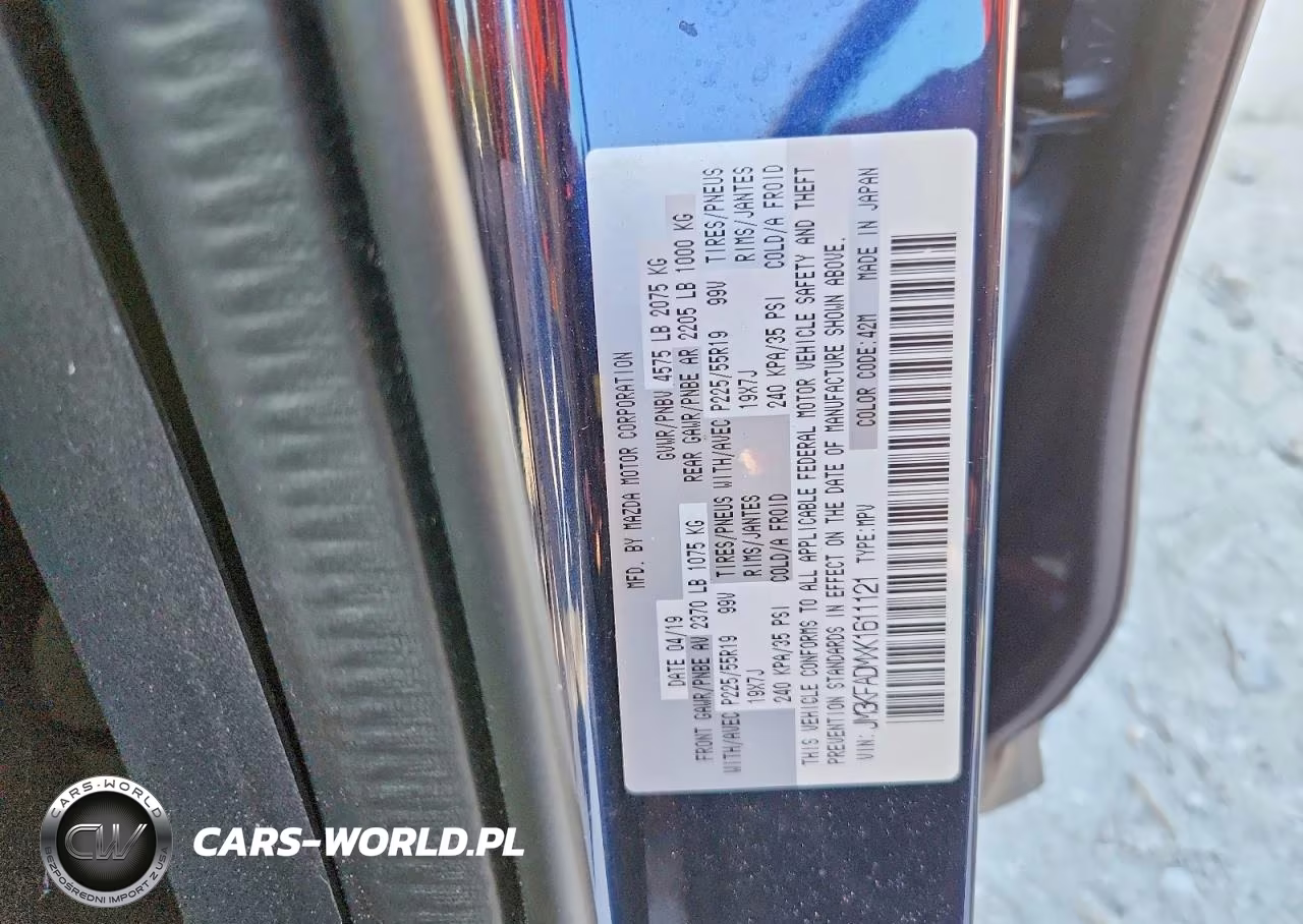 2019 Mazda Cx-5 Grand Touring VIN:JM3KFADMXK1611121 - 12