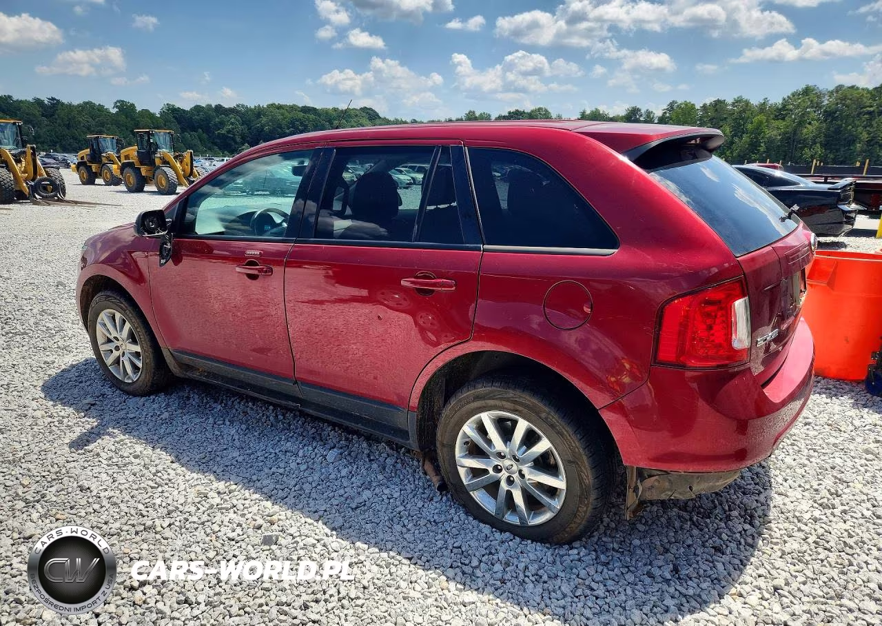 2013 Ford Edge Sel VIN:2FMDK3J93DBA82221 - 2
