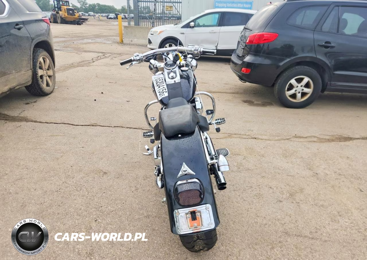 2013 Harley-Davidson Flstf Fatboy VIN:1HD1BXV19DB032205 - 4