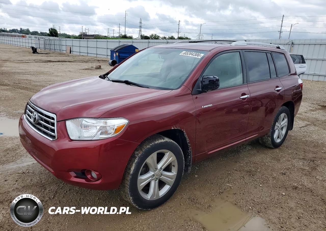 2008 Toyota Highlander Limited – zdjęcie 1 z 13