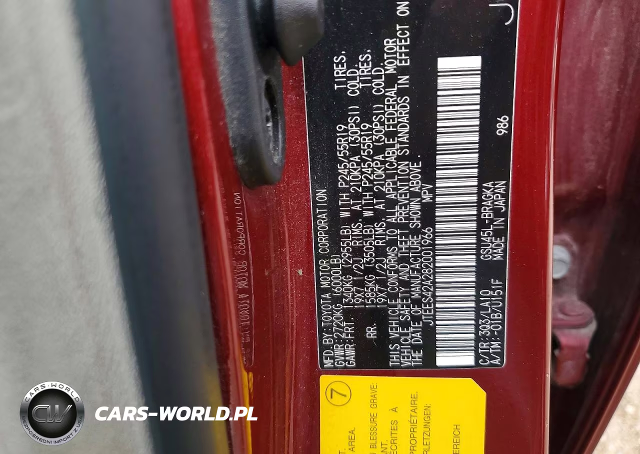 2008 Toyota Highlander Limited VIN:JTEES42A282001966 - 13