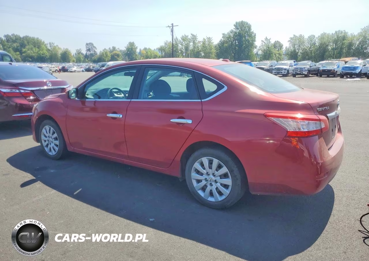 2014 Nissan Sentra Sv VIN:3N1AB7AP4EY251686 - 2