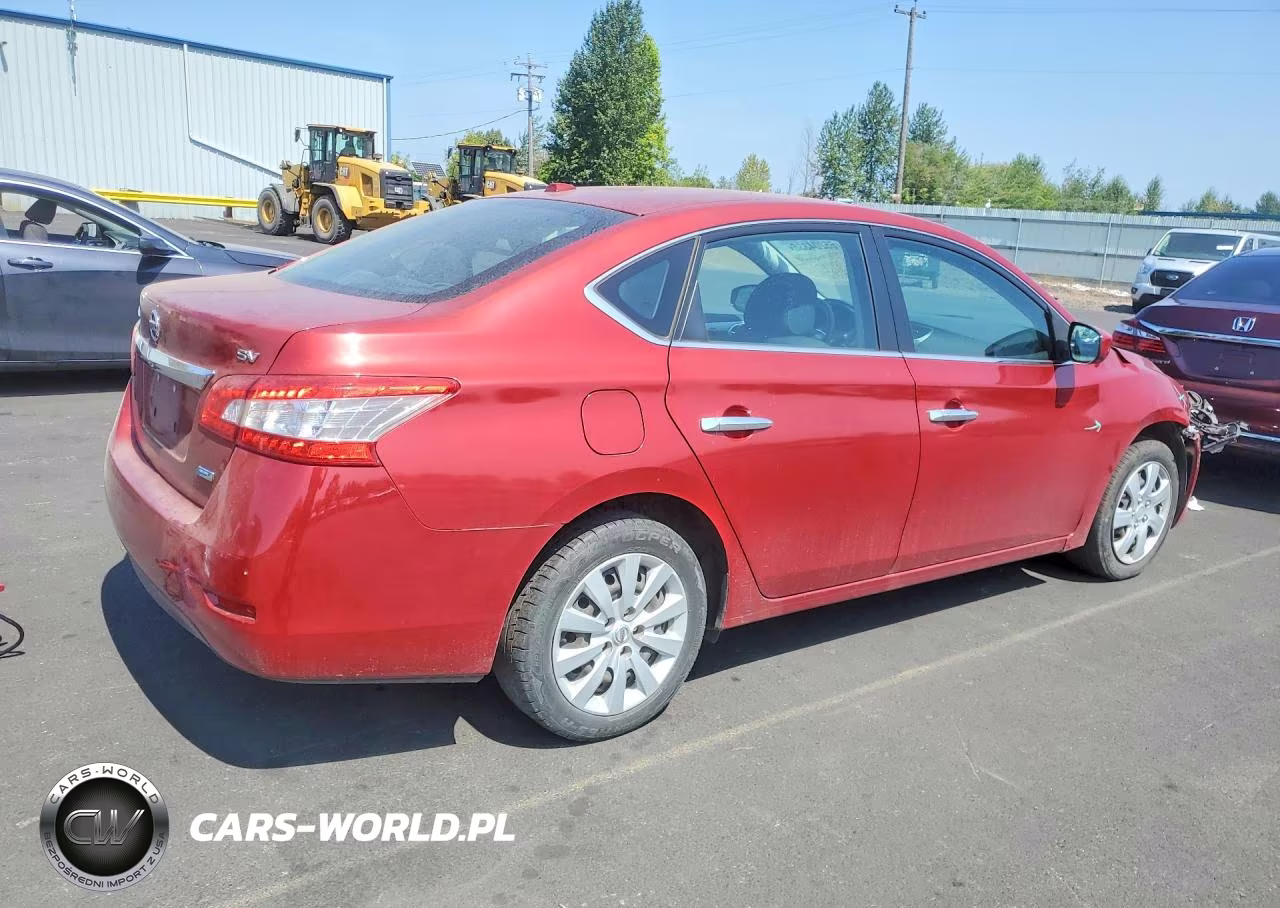 2014 Nissan Sentra Sv VIN:3N1AB7AP4EY251686 - 3