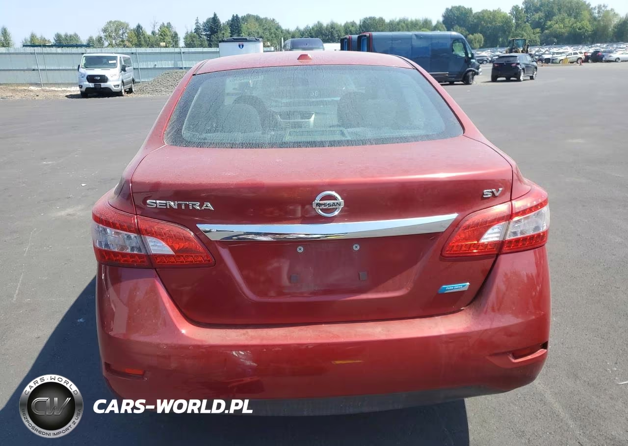 2014 Nissan Sentra Sv VIN:3N1AB7AP4EY251686 - 6