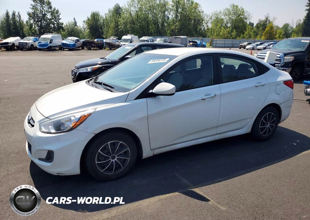 2017 Hyundai Accent Se VIN:KMHCT4AE5HU169503 - 1