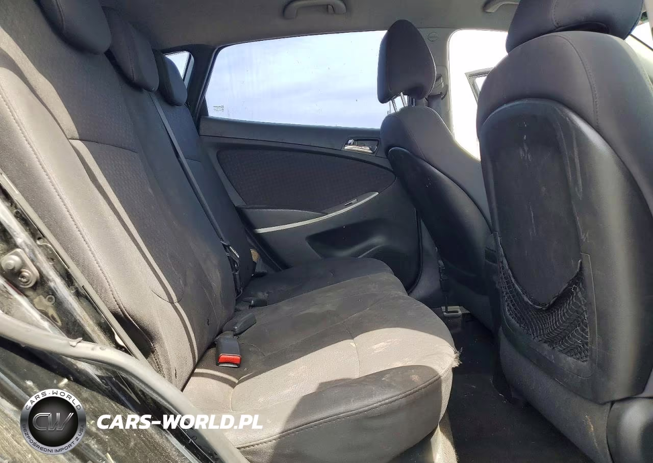 2013 Hyundai Accent Se VIN:KMHCU5AE5DU106043 - 10