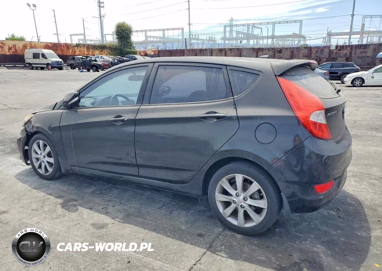 2013 Hyundai Accent Se VIN:KMHCU5AE5DU106043 - 2