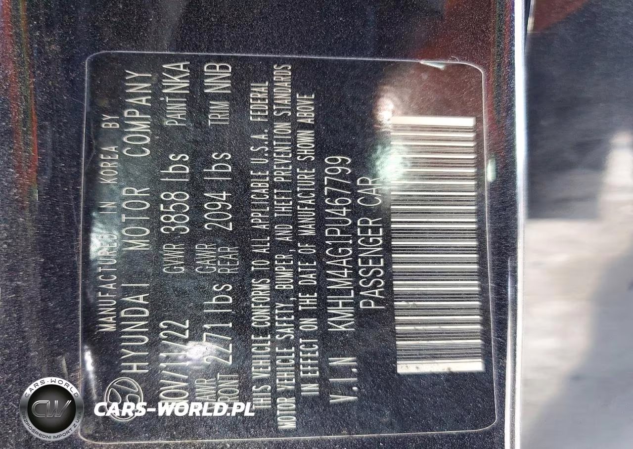 2023 Hyundai Elantra Sel VIN:KMHLM4AG1PU467799 - 14