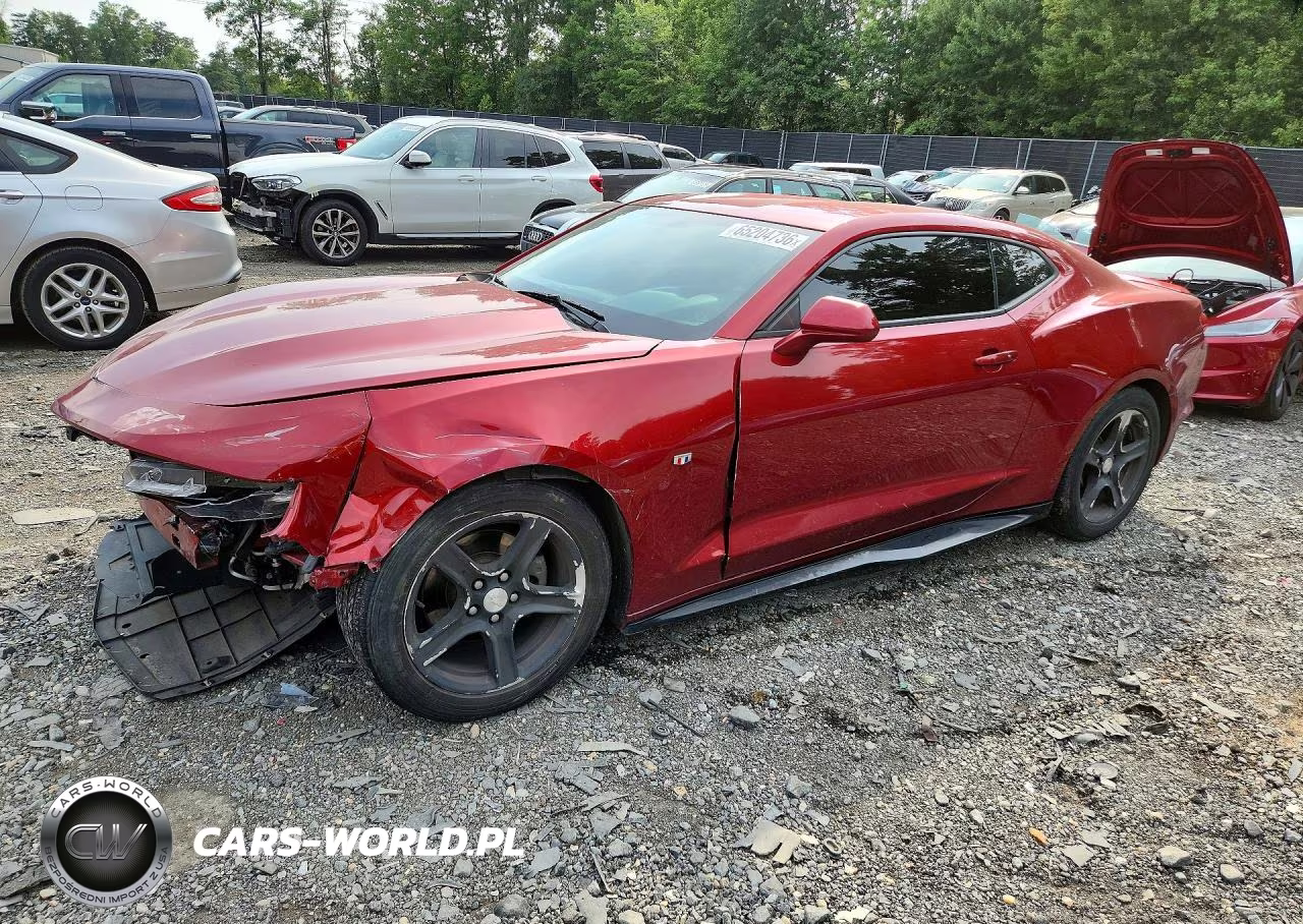 2021 Chevrolet Camaro Ls VIN:1G1FB1RS6M0138381 - 1